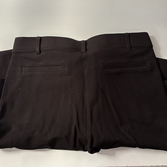 Betabrand Black Stretch Comfortable Normcore Everyday Basics Pants Medium Petite - Picture 7 of 7